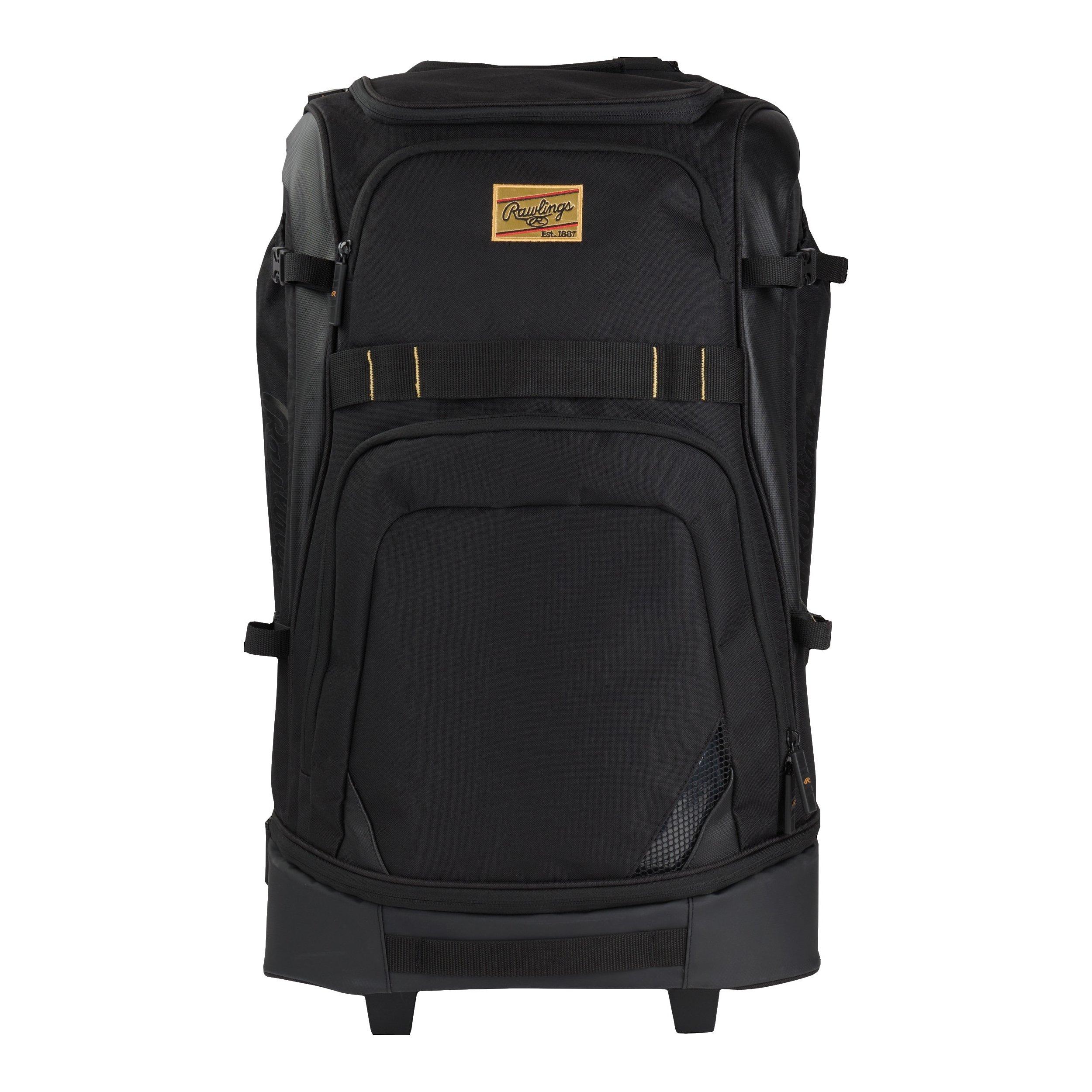 Rawlings Gold Collection 25" Wheeled Bag - BLACK
